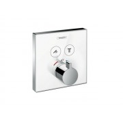 Термостат ShowerSelect для двух потребителей, стеклянный, СМ , цвет хром Hansgrohe 15738400
