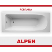 Акриловая ванна ALPEN Fontana арт. AVB0007, 170*70 см