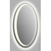 Зеркало Gemelli Design EL-V-SX-contour-H овальное/ с контурной подсветкой