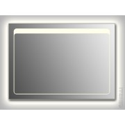 Зеркало Gemelli Design Q-unix-TOP-contour-H прямоугольное/с контурной подсветкой