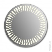Зеркало Gemelli Design D-wave круглое / без контурной подсветки