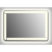 Зеркало Wenz Design QR-unix-LINE-contour-H скругленное / с контурной подсветкой