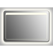 Зеркало Wenz Design QR-unix-TOP-contour-H скругленное / с контурной подсветкой
