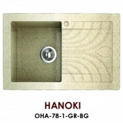 Мойка Omoikiri Hanoki OHA-78-1-GR