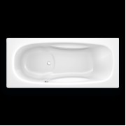 Ванна стальная BLB Universal Anatomica HG B75I SB 170х75 см, c душевой зоной, с шумоизоляцией