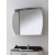 Зеркало с подсветкой Аллигатор ROYAL Комфорт 80C(M/Ш), с гранитом/без гранита, 80*25*75 см