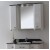 Зеркало с подсветкой Аллигатор ROYAL Комфорт 100K(M), с двумя шкафчиками, с гранитом/без гранита, 100*26*75 см