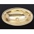 Раковина Cristal-et-Bronze Atlantide 50301, овальная из латуни, отчеканенная вручную